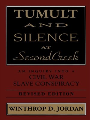cover image of Tumult and Silence At Second Creek